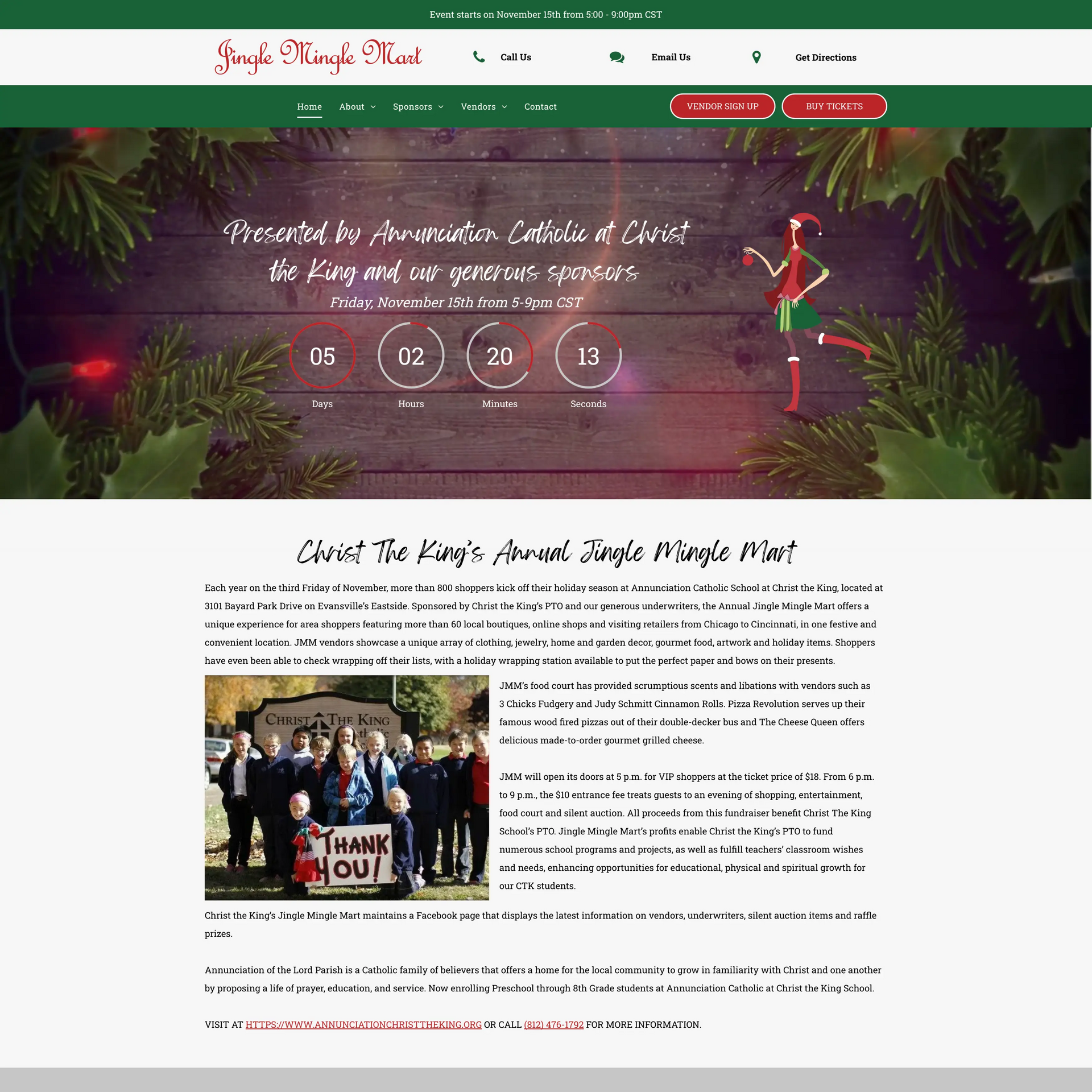 A screenshot of the website for don carlos mexican cuisine