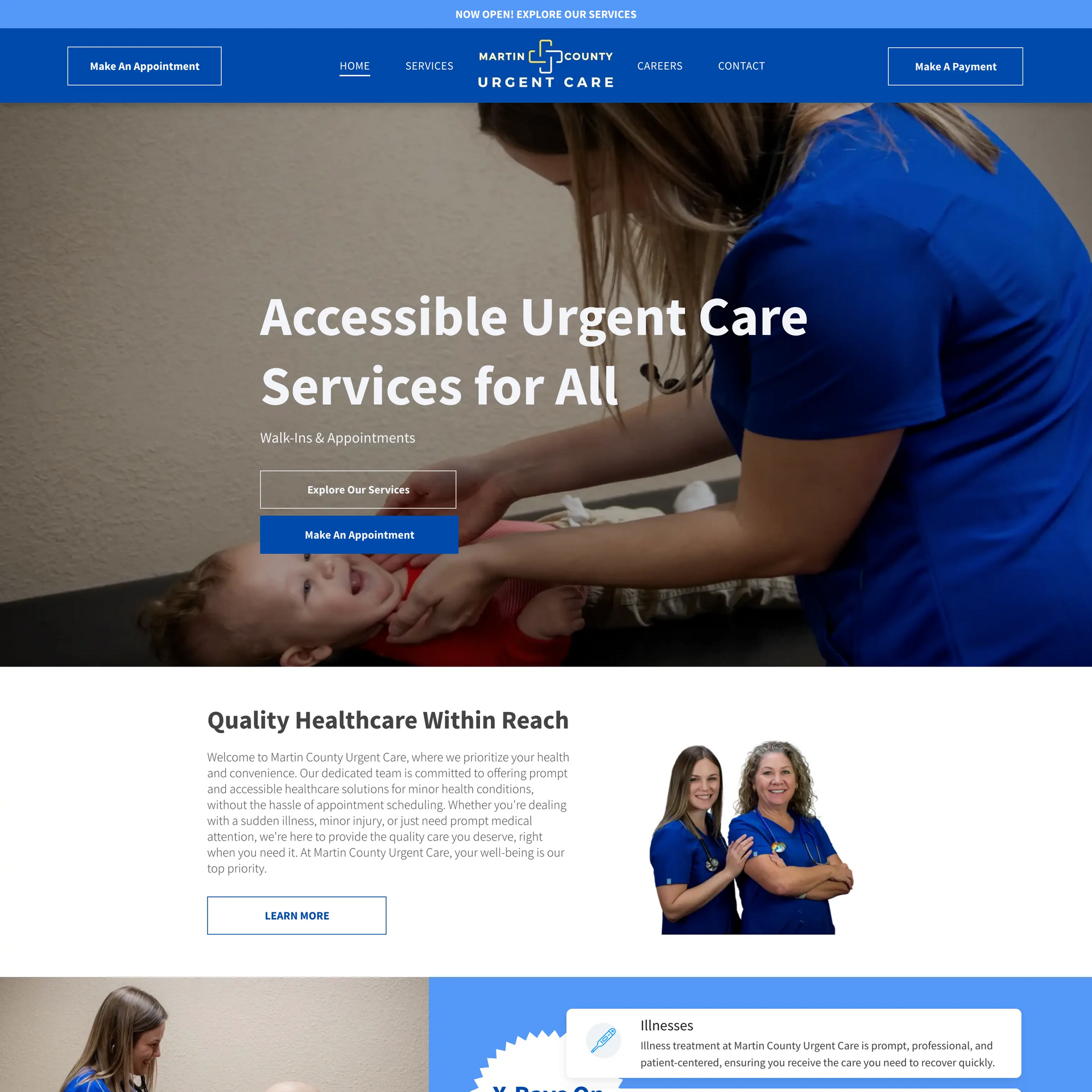 A screenshot of the website for the global quesadilla company.