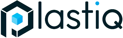 It is a logo for a company called plastiq.