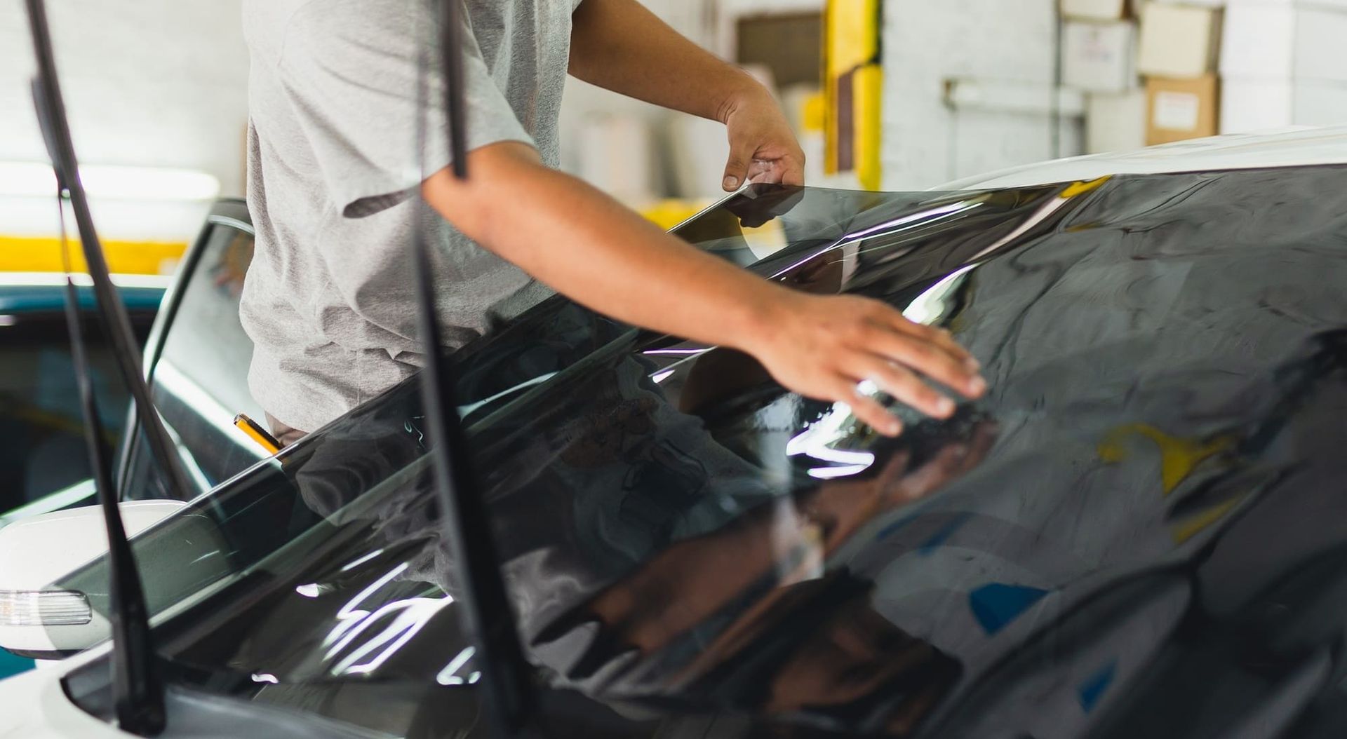 windshield tint strip Myrtle Beach