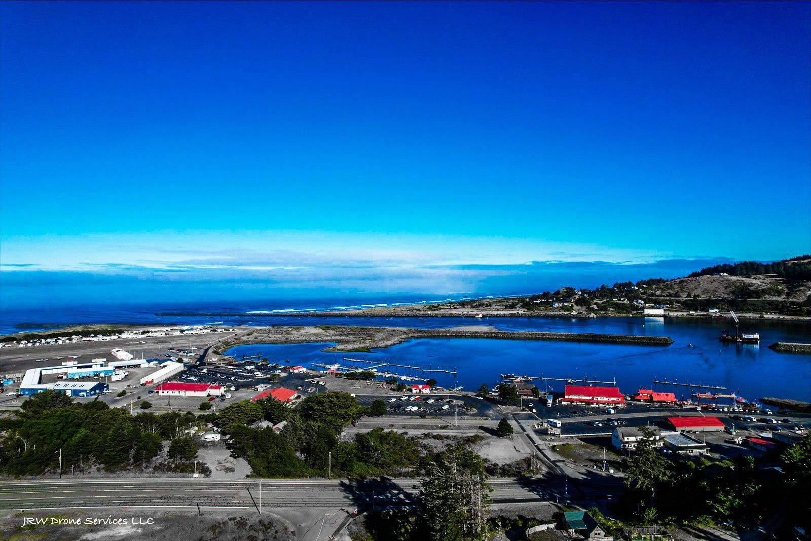 City Near The Ocean — Gold Beach, OR — JRW Drone Services LLC