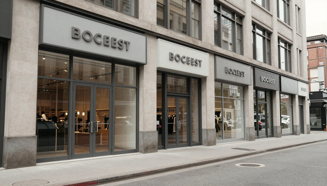 Ground floor retail storefront