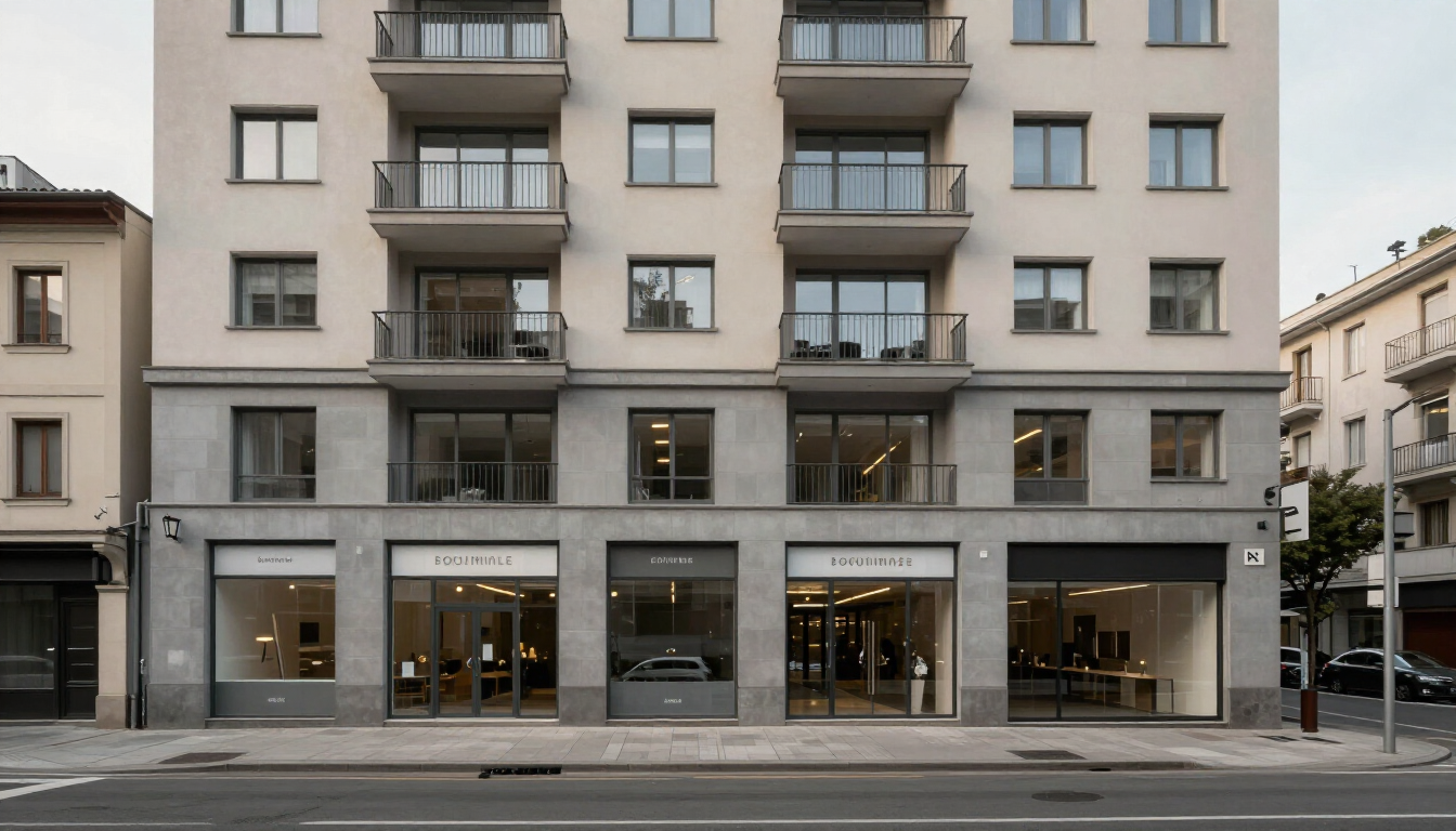 Mixed-use urban building
