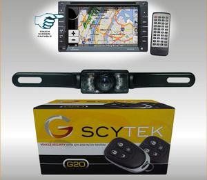 Car Monitor With Remote Beside Box G20