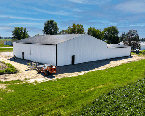 large scale warehouse construction company