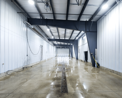 custom industrial shop building construction