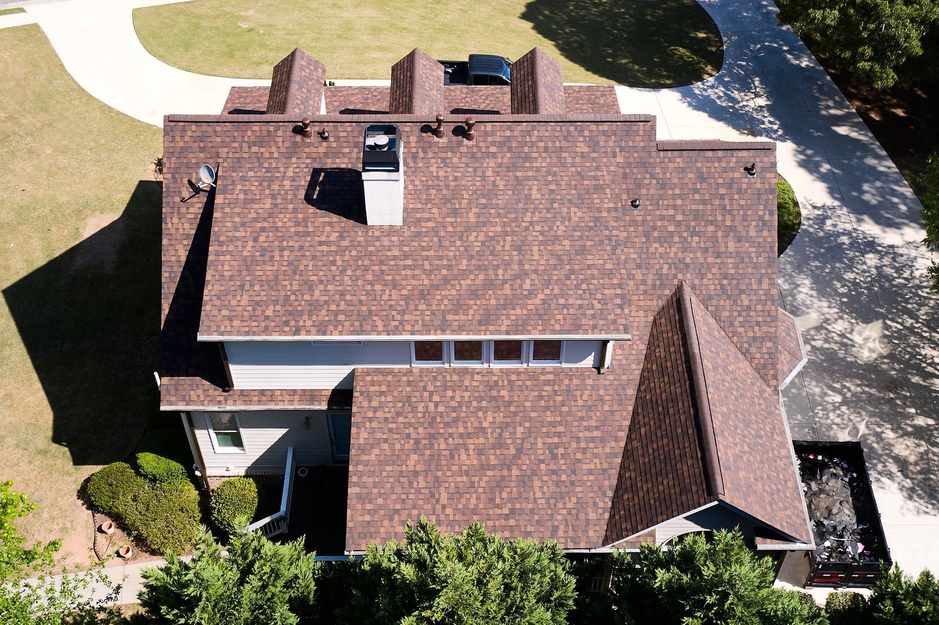 BTD Roofing roof replacement project for a Macon GA home
