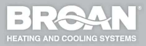 BRAN Heating and Cooling Systems logo in white on a light blue background