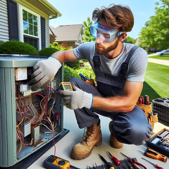 heating repair man