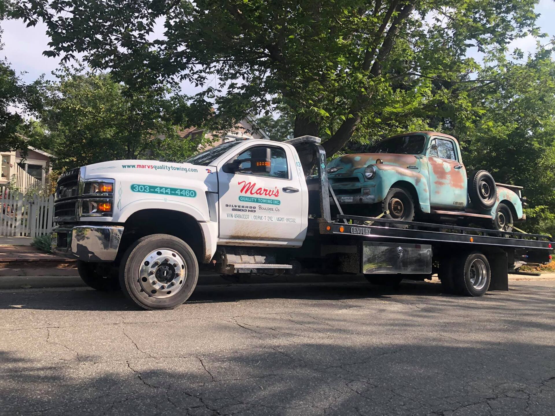 Hauling Service — Boulder, CO — Marv’s Quality Towing Inc