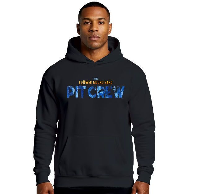 FMHS Band Pit Crew 2026 Hoodie SweatShirt - Reg Heavyweight