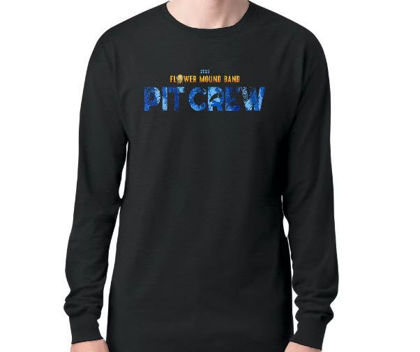 FMHS Band Pit Crew 2026 Show Shirt - LONG SLEEVE