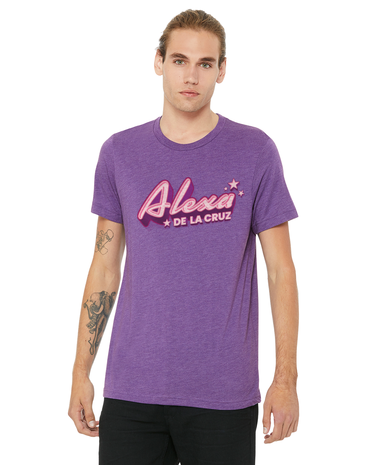 Alexa De La Cruz Logo T-Shirt - Purple