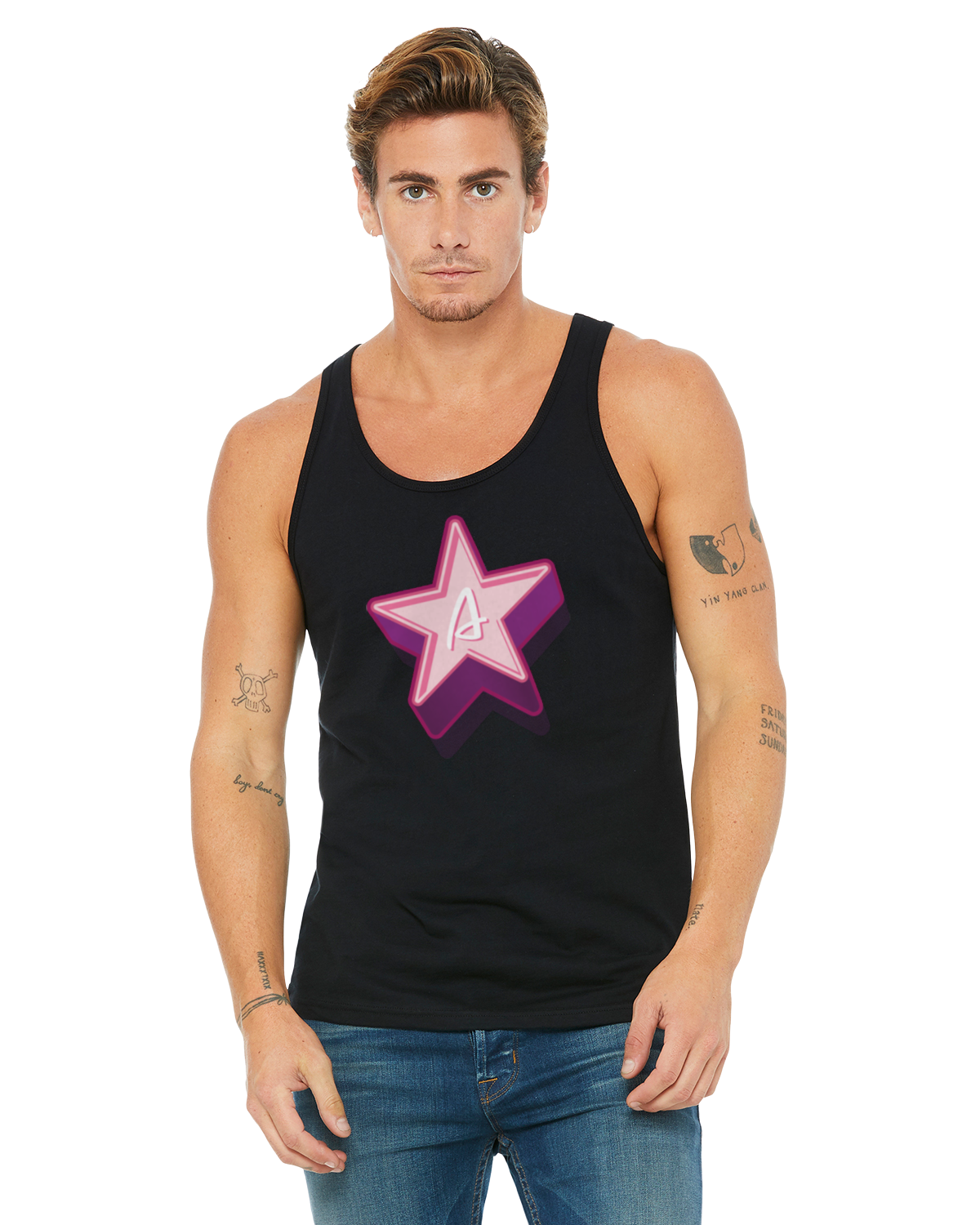 Alex De La Cruz STAR Tank - Black