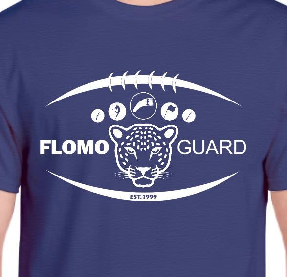 Flomo Guard Football T-Shirt (NON-customized)