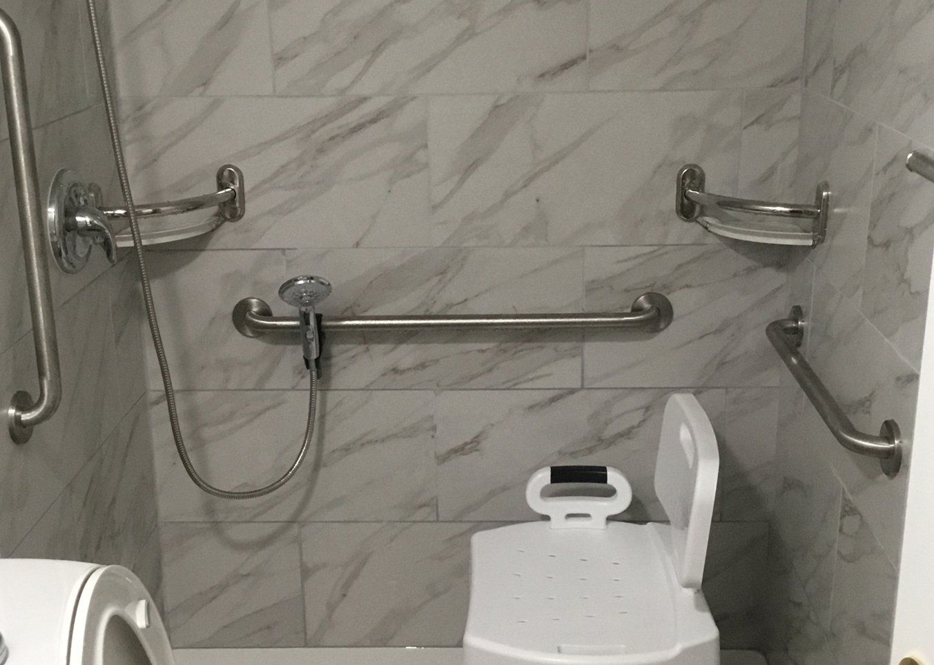 Newly Installed Grab Bars