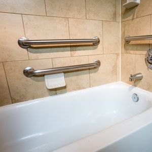 Newly Installed Grab Bar Newly Installed Grab Bar