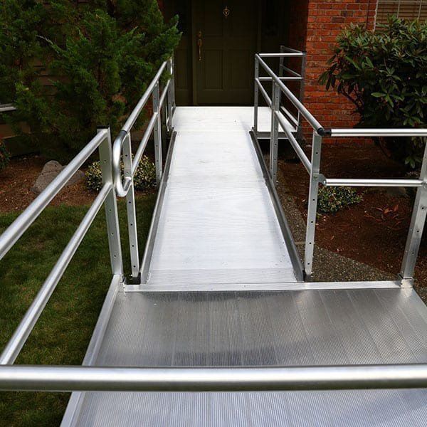 Stainless Access Ramps Installed