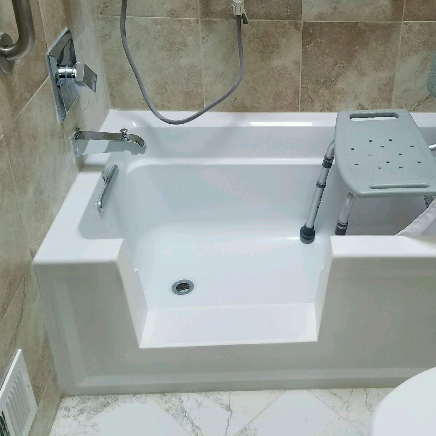Professionally Modified Bathtub