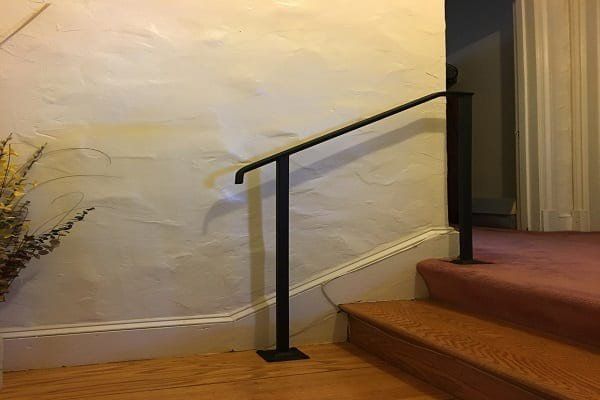 Iron Railings Inside the Residential House