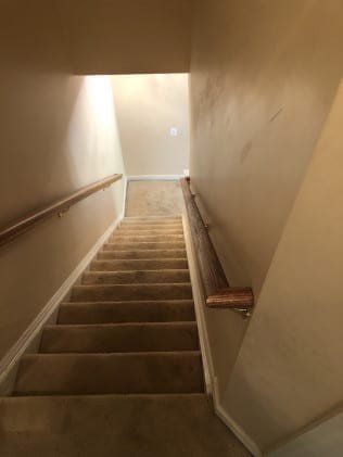 Stairs With Iron Railings