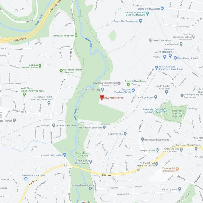 Map of Service Area