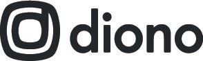 Diono logo: a stylized "D" inside a square with rounded corners, followed by the word "diono."