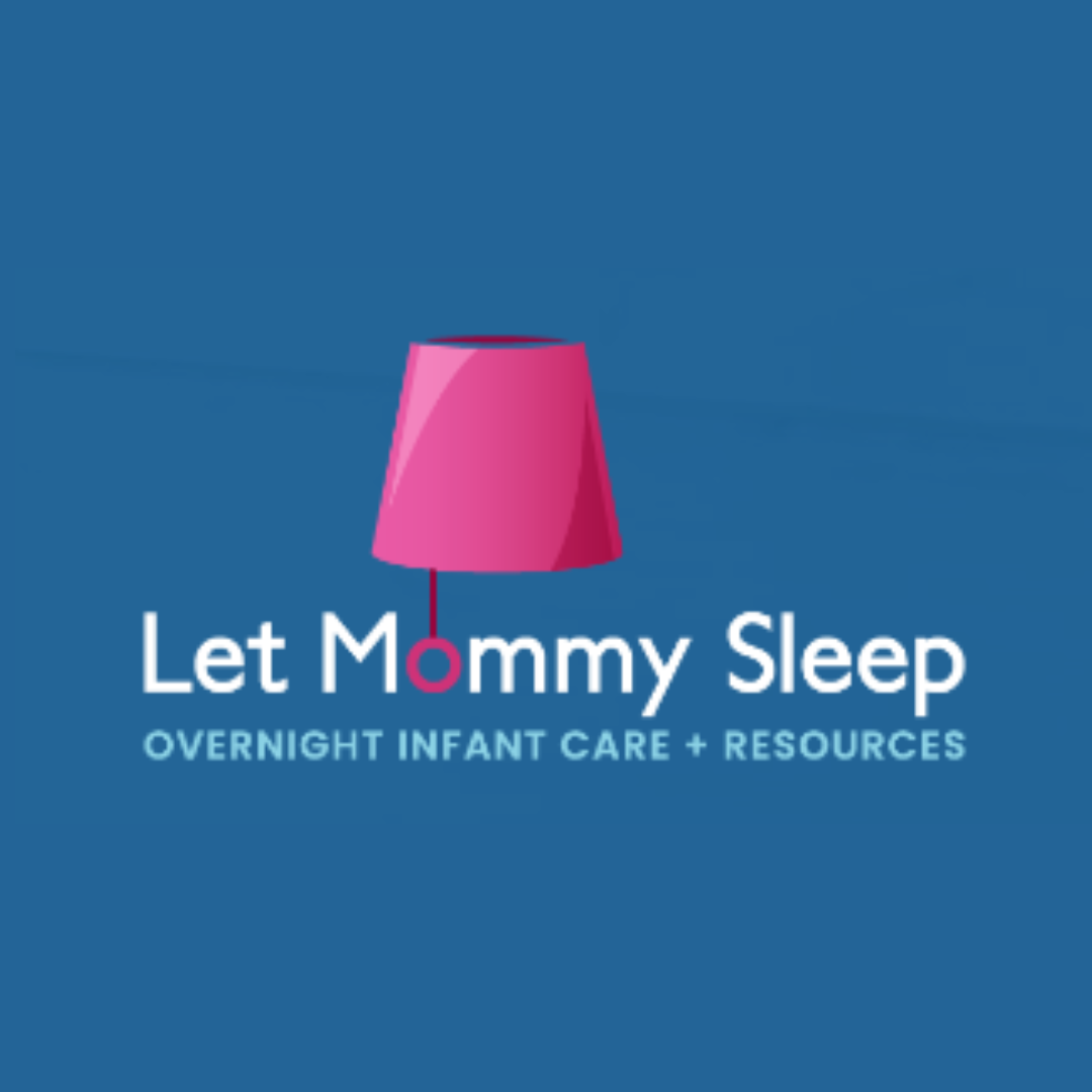 Logo: Pink lamp illustration above text 