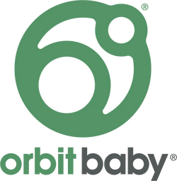 Green Orbit Baby logo with a stylized design and the brand name below.