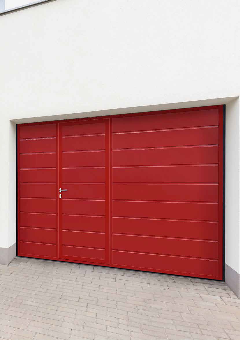 porte per doppio garage basculanti sandwich Fea Trade Pistoia