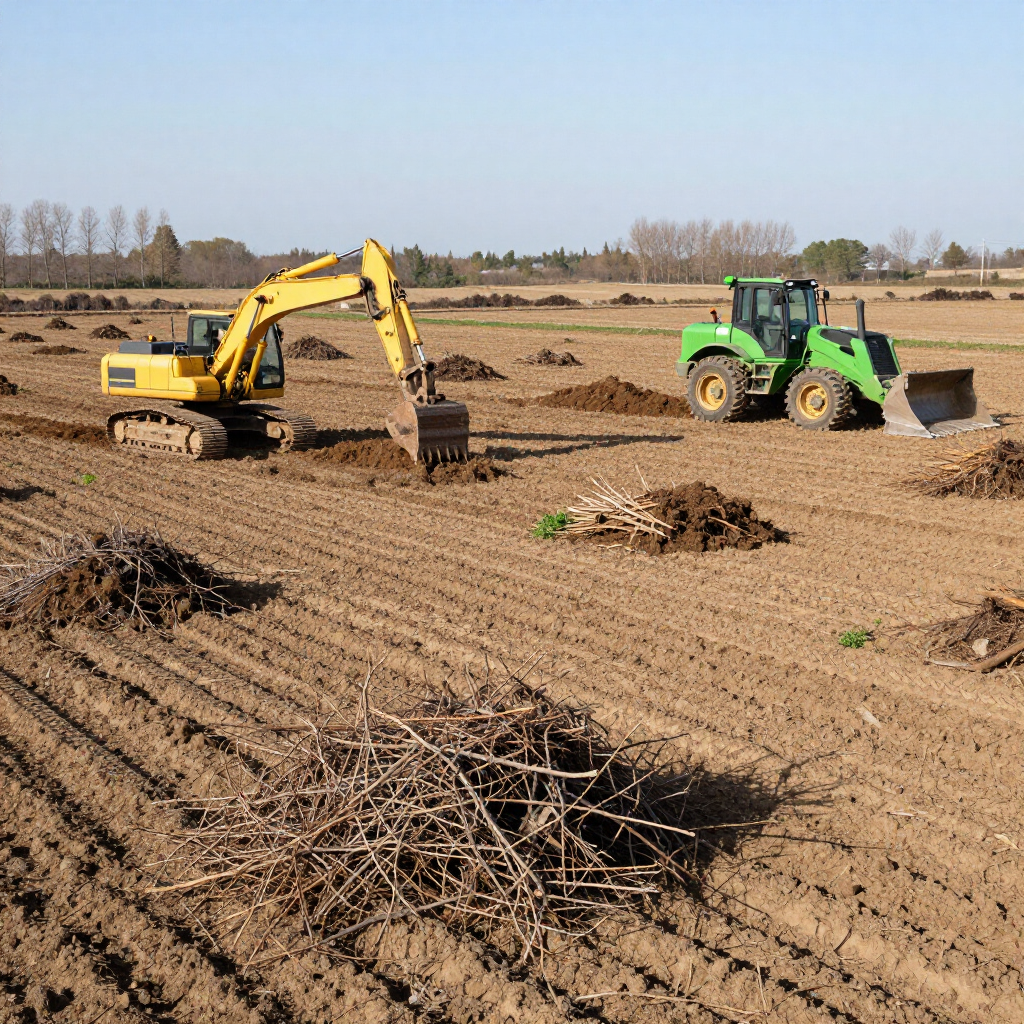Agricultural Excavation St. Joseph MO by D&G Construction LLC equipment