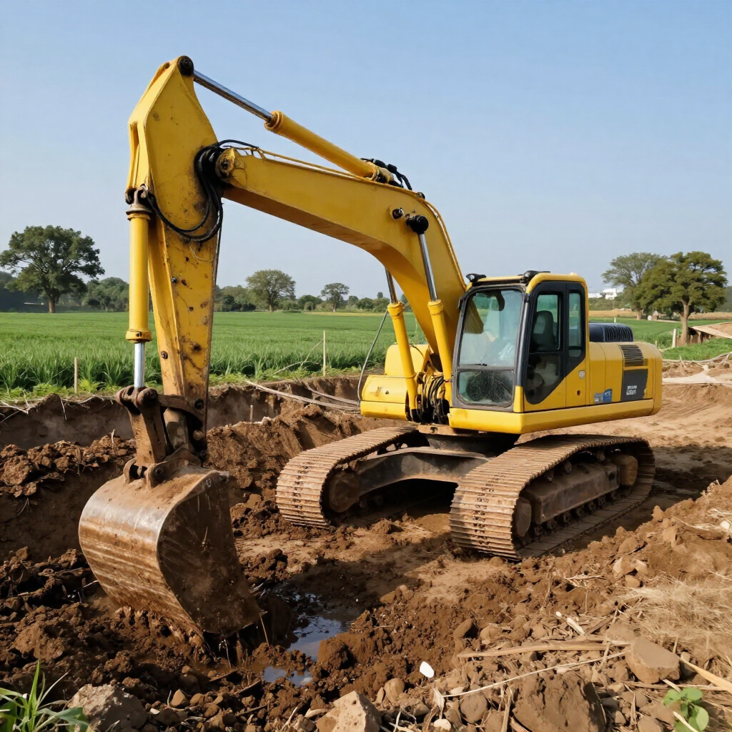 Excavation Contractor St. Joseph MO by D&G Construction LLC excavator
