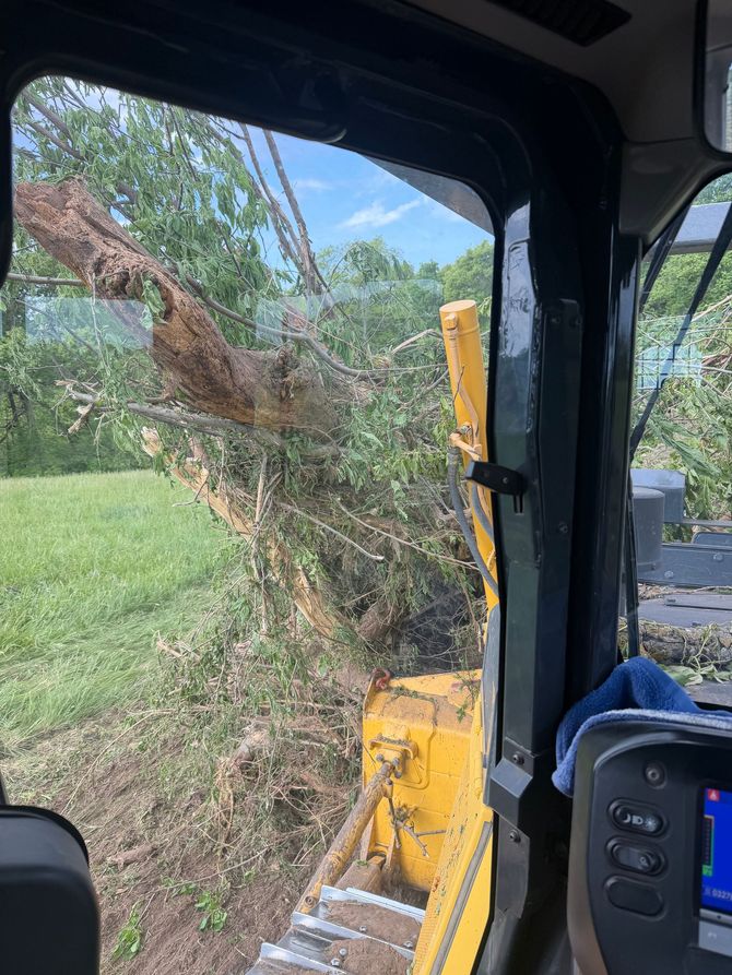 Land Clearing Services Cameron MO by D&G Construction LLC tree removal
