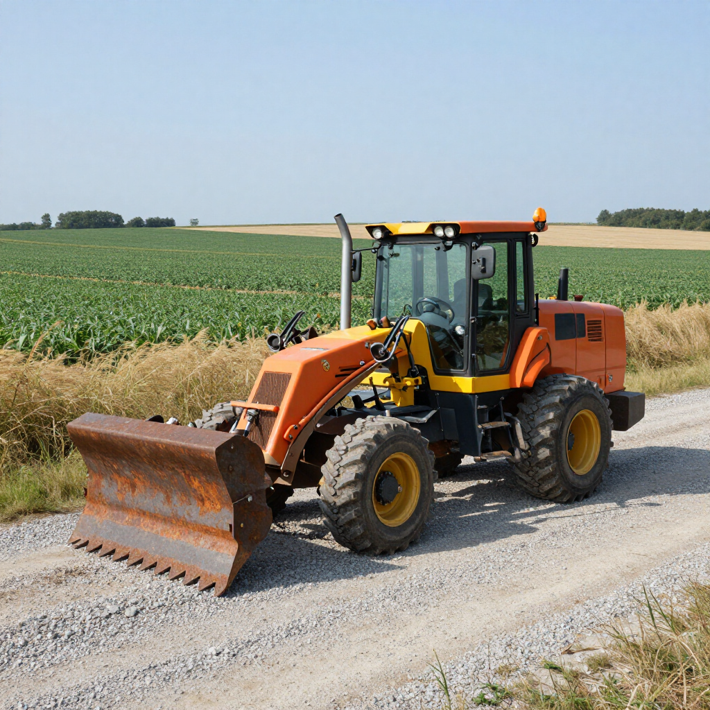 Grading Contractor Atchison KS by D&G Construction LLC road grading equipment