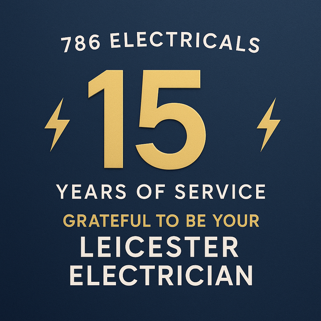 Electrician Leicester and Leicestershire 786 Electricals