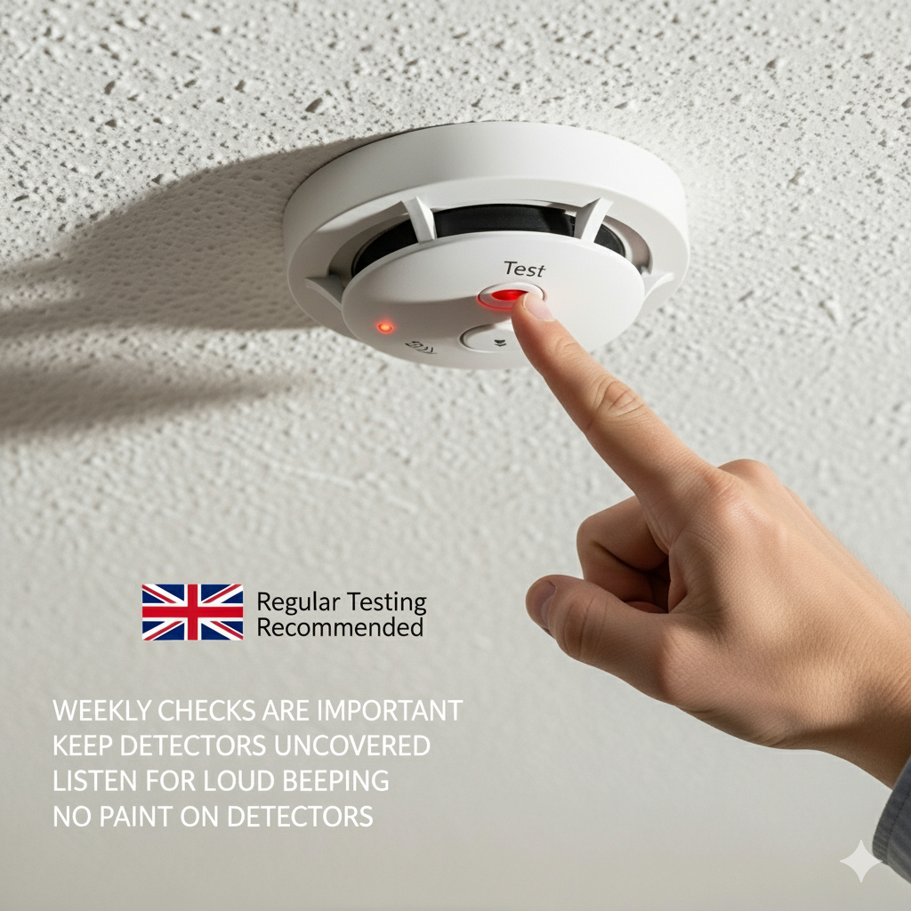 Testing Weekly Smoke Alarms 
