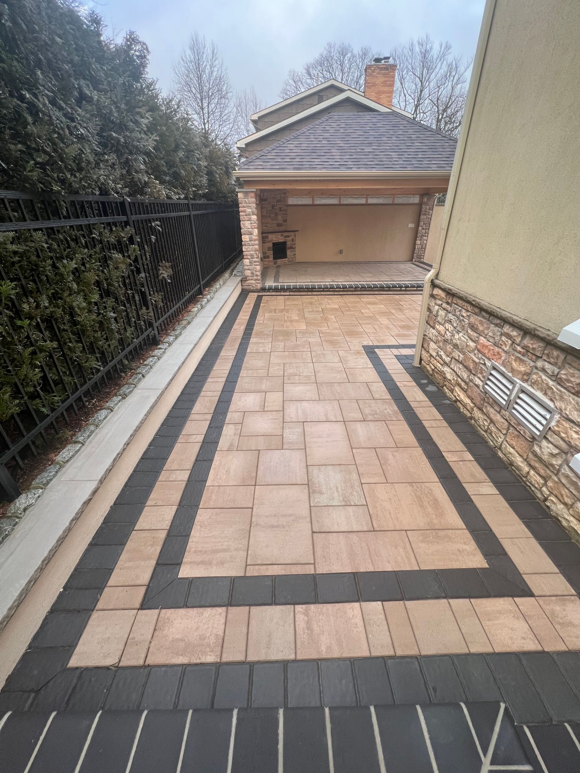 A Brick Walkway — Staten Island, NY — J. Molfino Masonry