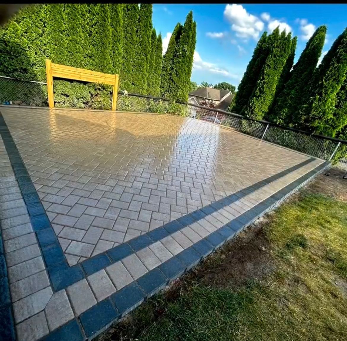 Serene Outdoor Space — Staten Island, NY — J. Molfino Masonry