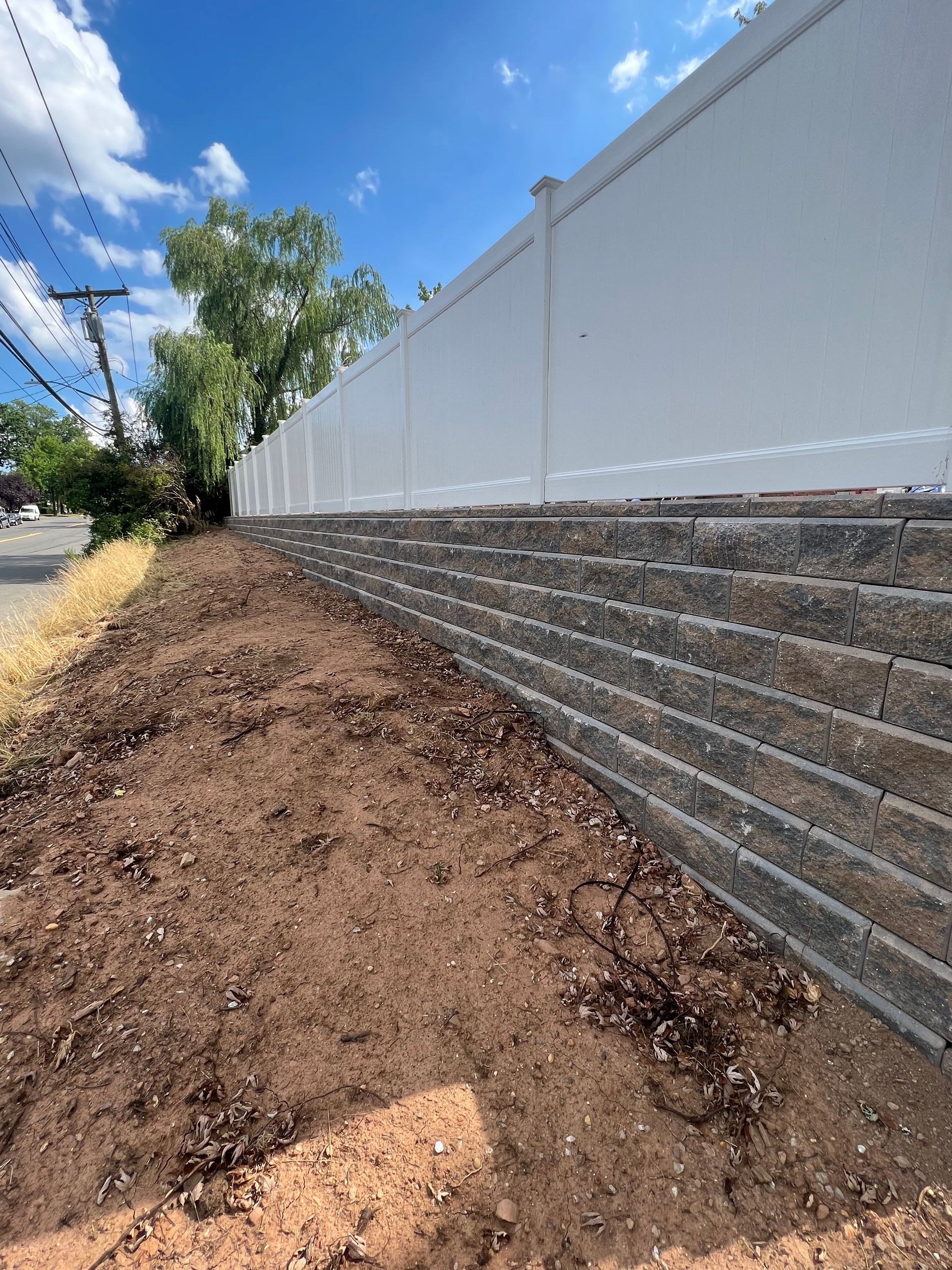 House Wall Under Construction — Staten Island, NY — J. Molfino Masonry