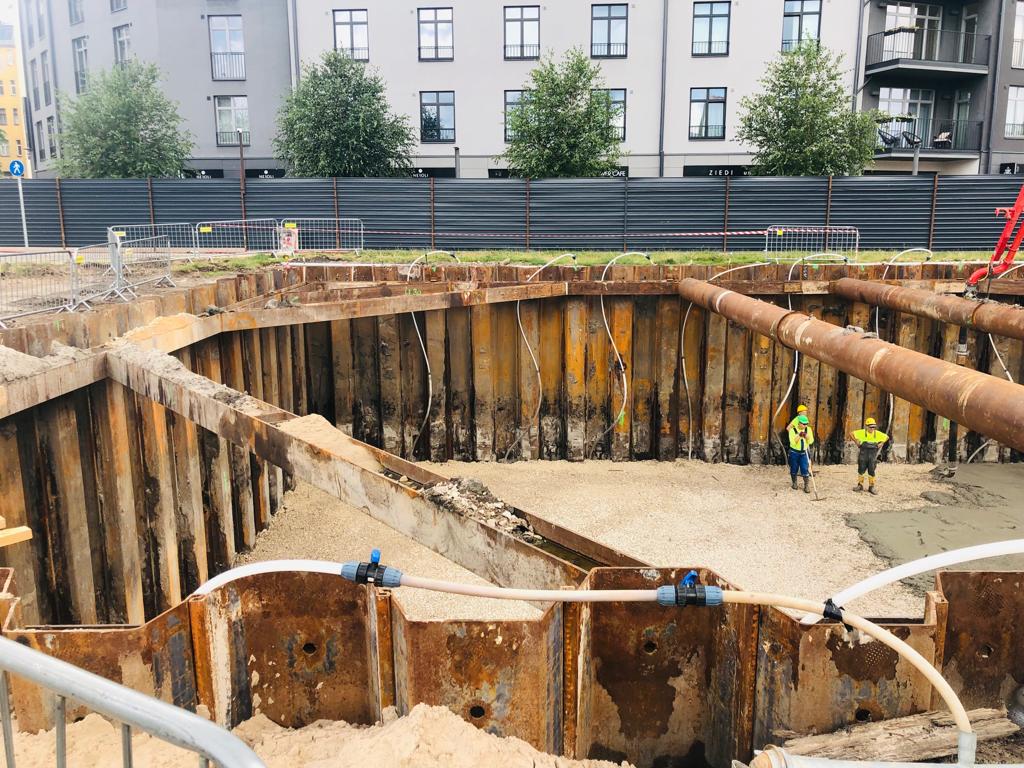 Biroju ēku būvniecība Antonijas iela 17,21, Rīga