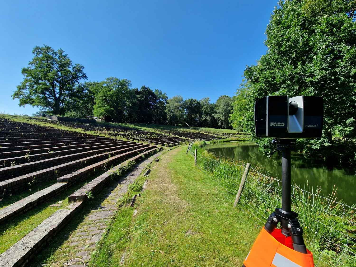 THYEN Digitale Aufmaße | Georeferenziertes Geländeaufmaß | 3D- Laserscanner
