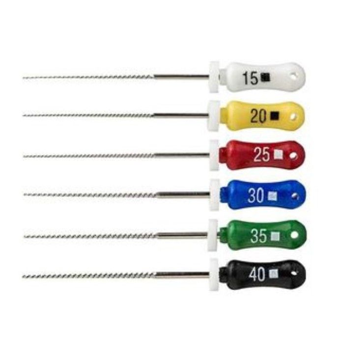 Lime endodontiche manuali; strumenti endodontici manuali; devitalizzazione 