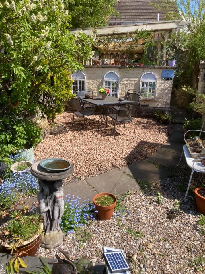 modern garden
