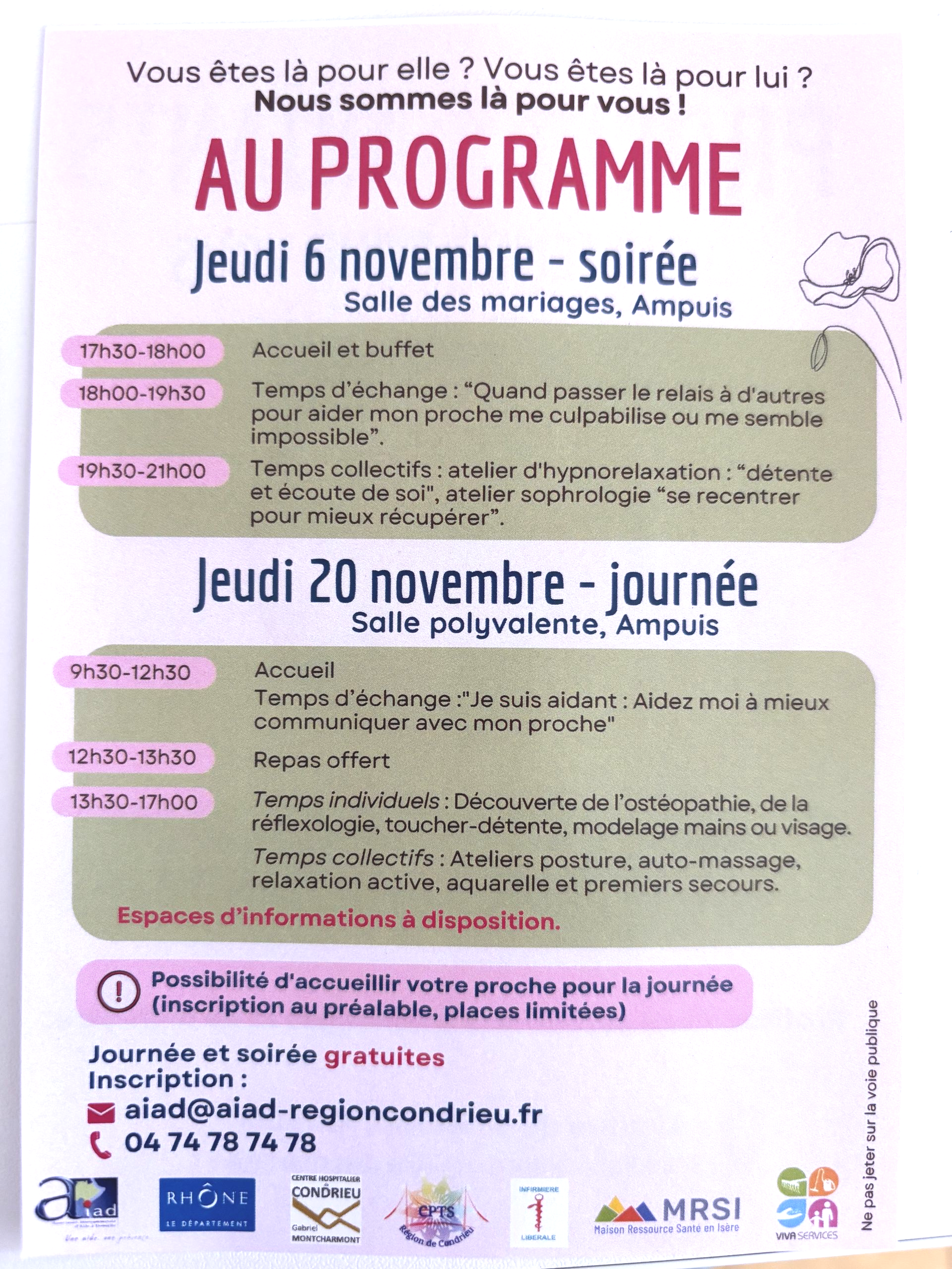 Journée des aidants