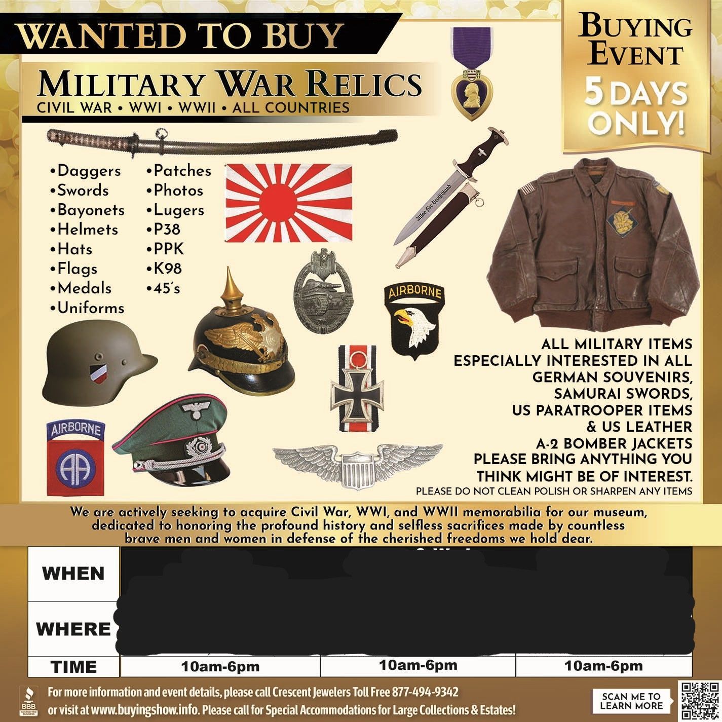 Military items