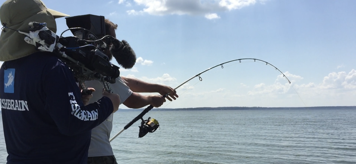 Alligator gar fishing on lake Livingston 