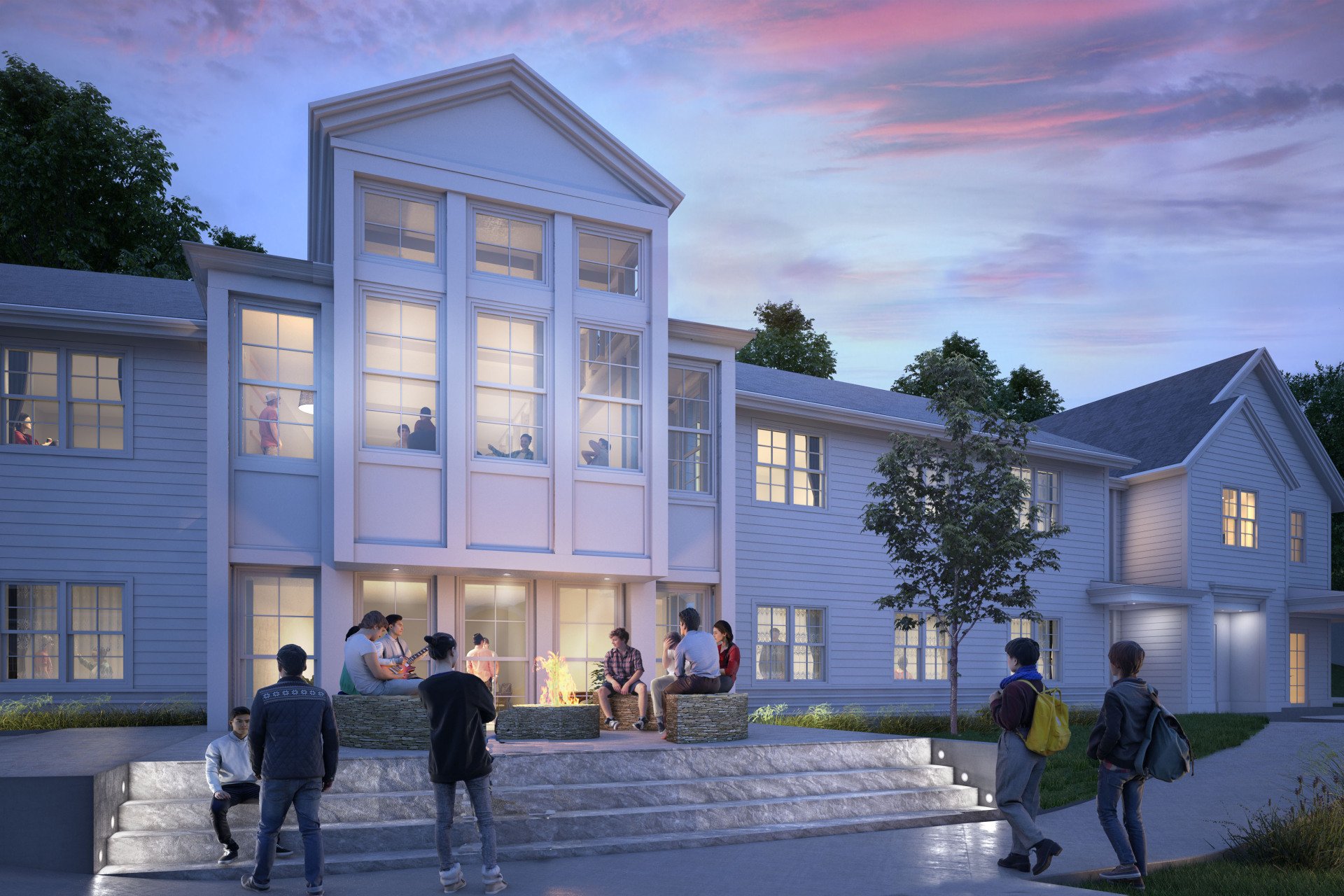 Rumsey Hall School Dormitory