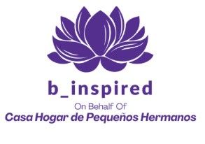 Purple lotus graphic with