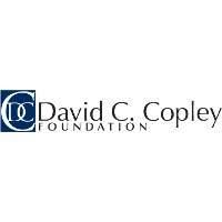David C. Copley Foundation logo: dark blue