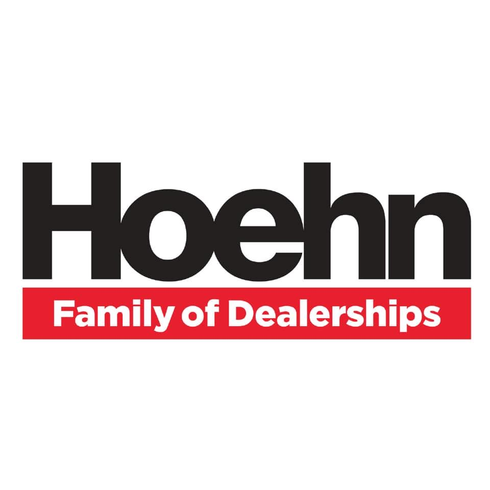 Hoehn Family of Dealerships logo in black and red text